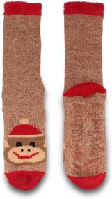 img 1 attached to Ultra-Soft And Cozy Double-Layered BambooMN Women'S Winter Socks For Indoor And Outdoor Use