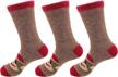 ultra-soft and cozy double-layered bamboomn women's winter socks for indoor and outdoor use logo