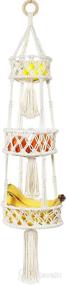 img 4 attached to Macrame Hanging Kitchen Decorative Produce