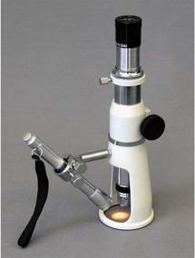 img 2 attached to AmScope H2510 Handheld Stand Measuring Microscope: 20x/50x/100x Magnification, 17mm Field of View, Includes Pen Light - Reliable Precision for Microscopic Analysis