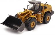 fisca 1/50 diecast metal front loader: ultimate construction vehicle toy logo