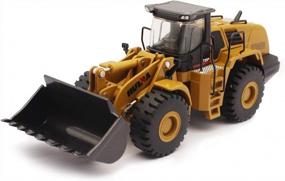 img 4 attached to Fisca 1/50 Diecast Metal Front Loader: Ultimate Construction Vehicle Toy