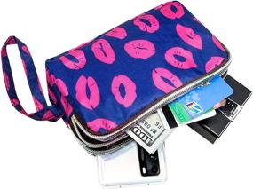 img 3 attached to BIAOTIE Large Capacity Wristlet Wallet Women's Handbags & Wallets : Wristlets