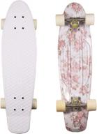 stylish 22-inch shortboard skateboard for beginners and pros - interchangeable wheels for kids and adults logo