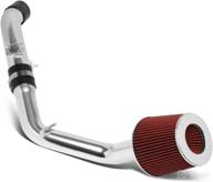 🔴 red cold air intake system for 06-12 mitsubishi eclipse gt by dna motoring itk-0002-rd logo