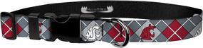 img 1 attached to 🦌 1 Inch Wide Moose Pet Wear Dog Collar – Adjustable Pet Collars, Made in the USA by Washington State University