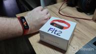 img 1 attached to Smart bracelet Samsung Galaxy Fit2, black review by Kristine Tay ᠌