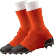 чехлы для бутс tck spats - идеально подходят для футбола, лакросса, футбола и бейсбола - доступны в размерах для молодежи и взрослых логотип