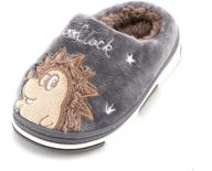 👧 tsaitintin toddler girls winter slippers - cozy boys' shoes at slippers logo