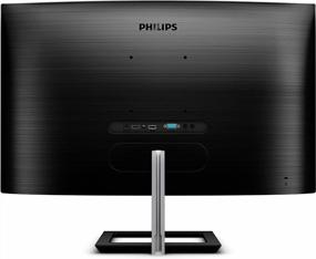 img 2 attached to Philips 272E1CA Frameless Adaptive Sync Replacement Monitor: 🖥️ Full HD, Tilt Adjustment, Built-In Speakers, Curved LED Display