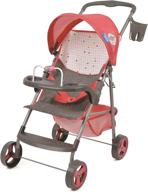hauck play n go doll stroller - compact and portable for easy storage and travel with room for dolls up to 21 inches logo