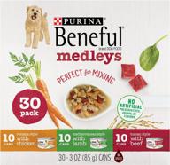 30-pack purina beneful wet dog food variety medleys - tuscan, romana & mediterranean style, 3 oz. cans logo