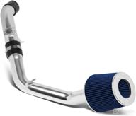 🔵 improved dna motoring itk-0002-bl cold air intake system in blue color [fits 06-12 mitsubishi eclipse gt] логотип