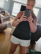 img 1 attached to Casual Summer Mid Waisted Denim Shorts With Pockets For Women - Onlypuff Hot Shorts review by Christina Pacheco