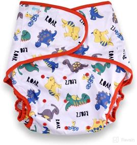 img 1 attached to Rearz Dinosaur Adult Diaper Cover