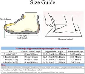 img 2 attached to Toddler Newborn Knitted Walking Slippers Boys' Shoes : Slippers