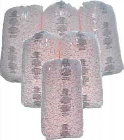 img 3 attached to Розовая антистатическая упаковка для попкорна с арахисом - бренд Bubblefast, 21 куб. футов (135 галлонов), набор из 6 мешков (3,5 кубических фута в мешке)