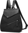 women's backpack: joseko fashion rucksack nylon school bag - lightweight, anti-theft & stylish! logo