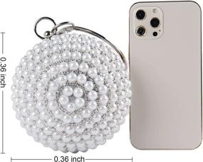 img 1 attached to Lanpet Crystal Evening Wedding Handbags Women's Handbags & Wallets ~ Clutches & Evening Bags