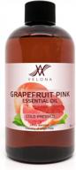 эфирное масло терапевтического сорта розового грейпфрута на 8 унций от velona для отражетеля ароматерапии, неразбавленное логотип