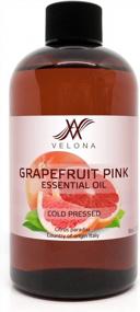 img 2 attached to 8 Oz Grapefruit Pink Therapeutic Grade Essential Oil By Velona For Aromatherapy Diffuser, Undiluted