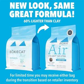 img 2 attached to Boxiecat Air Lightweight - Premium Clumping Cat Litter with Plant-Based Formula for Odor Control - Ultra Clean and Dust Free