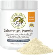 🐱 organic colostrum powder for dogs, cats, and puppies - immune support, allergy relief, gut health - made in usa logo