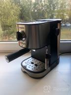 img 1 attached to Rozhkovy coffee maker Kitfort KT-753, black/silver review by Edyta Anna Jarosz ᠌