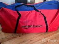 img 1 attached to Giant 4-In-A-Row Premium Plastic Game Set With Carry Bag - BPA Free & Red/Green - Amazon Basics review by Octavius Webster