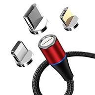 3 in 1 magnetic charging cable car electronics & accessories logo