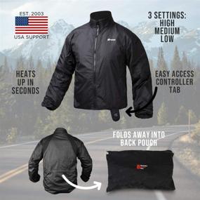 img 2 attached to Venture Heat Motorcycle Heated Wireless Motorcycle & Powersports best for Protective Gear