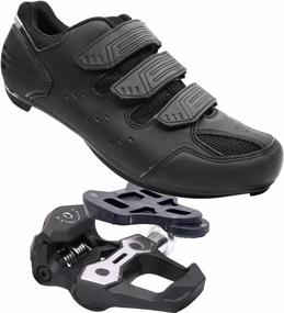img 4 attached to Versatile Cycling Shoes For Men And Women - Suitable For Riding, Indoor Workouts, Peloton, And Compatible With Shimano SPD & Look Delta Pedals - Ideal For Road And Mountain Biking