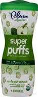 plum organics super puffs spinach logo