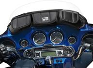 🧳 kemimoto touring windshield bags: convenient batwing fairing pouches for touring street glide electra glide flhx flh (1996-2013) логотип