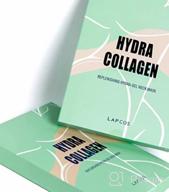img 1 attached to Firm Skin & Reduce Fine Lines With LAPCOS Collagen Neck Mask - Hyaluronic Acid & Collagen Hydragel (5 Pack) review by Charles Osguthorpe