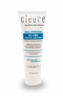 cleure fragrance-free facial lotion for sensitive skin - non-comedogenic, gluten and paraben free – 4 oz logo