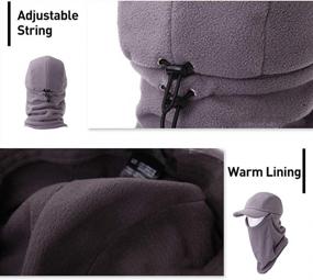 img 1 attached to UPF 50+ Sun Protection Neck Gaiter Face Cover Dust Wind Bandana Balaclava For Fishing Hiking