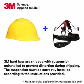 img 3 attached to 3M Hard Hat SecureFit H-703SFV-UV Blue Vented Cap Style Safety Helmet W/ Uvicator Sensor & 4-Point Pressure Diffusion Ratchet Suspension - ANSI Z87.1