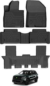 img 4 attached to TGBROS Sorento All Weather Non Slip Odourless Interior Accessories