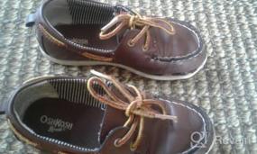 img 8 attached to OshKosh BGosh ALEX7 B K коричневые туфли для мальчиков малышей: прочная и стильная обувь для активных малышей.
