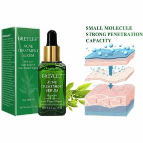 img 3 attached to 🌿 Clear Severe Acne with BREYLEE Tea Tree Clear Skin Serum – Pimple Remover & Skin Repair