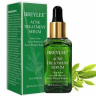 🌿 clear severe acne with breylee tea tree clear skin serum – pimple remover & skin repair logo