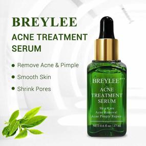 img 1 attached to 🌿 Clear Severe Acne with BREYLEE Tea Tree Clear Skin Serum – Pimple Remover & Skin Repair