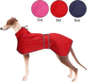 img 3 attached to 🐶 Geyecete Dog Winter Coat Jacket: Warm Fleece Lining, Outdoor Apparel with Adjustable Bands - Premium Dog Clothes