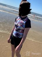 картинка 1 прикреплена к отзыву Aleumdr Women'S Printed Swimsuit - Zip Front, Half/Long Sleeve In S-XXL от Mark Hicks
