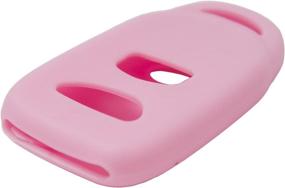 img 1 attached to Keyless2Go Replacement For New Silicone Cover Protective Case For Select Remote Key Fobs PINHA-T036 - Pink