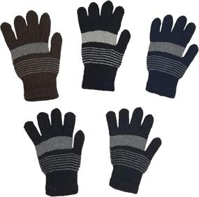 img 2 attached to 🧤 Ultimate Winter Gloves: Stretchy Wholesale Assorted Men's Accessories - Gloves & Mittens