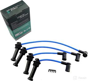 img 4 attached to 🔌 Cable Master 8.2MM Spark Plug Wires - Compatible with Fiesta C30 1.6L L4 16L 16v - Improved for SEO