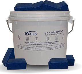 img 4 attached to 💧 CCLS Blue Toilet Bowl Tablets: All-in-One Tank Cleaner and Septic/Cess Pool Treatment (6 Month Supply)