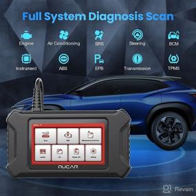 img 3 attached to 🚗 2022 Latest CS99 Mucar OBD2 Scanner – OE-Level Full System Car Diagnostic Scan Tool with Oil/EPB/SAS/DPF/Throttle Body Reset, Battery Test, and Brand Exclusive Custom Code Reader